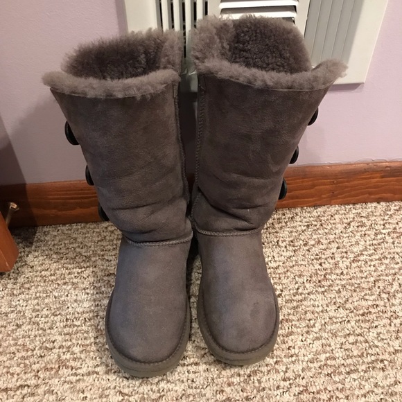 tall gray ugg boots